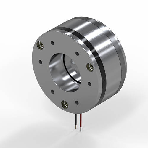 individual representation of the backlash-free and frictionally engaged COMBIPERM P1 permanent magnet brake, manufactured by KEB Automation