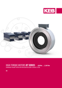 Catalogue High-Torque Motors BT series (en)