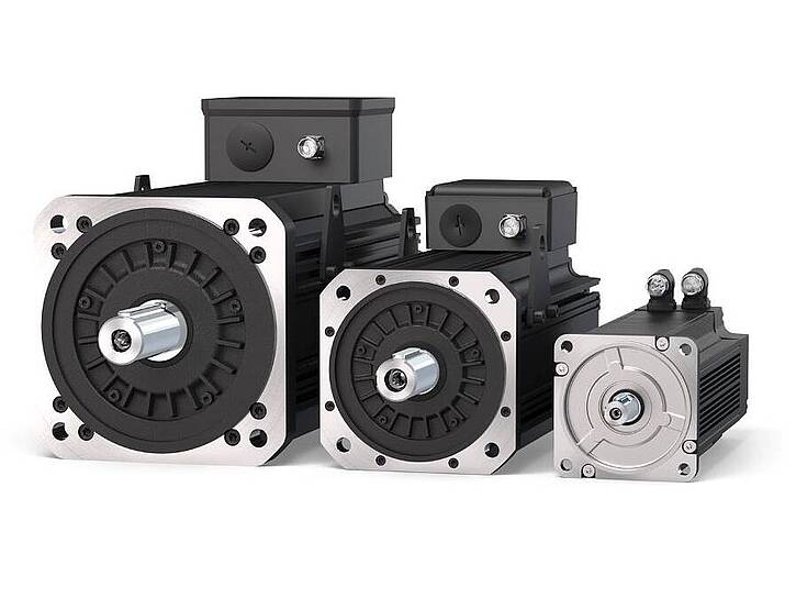 permament magnet synchronous servo motors, DL4 series manufactured by Brusatori Motors and KEB Automation (without cooling)