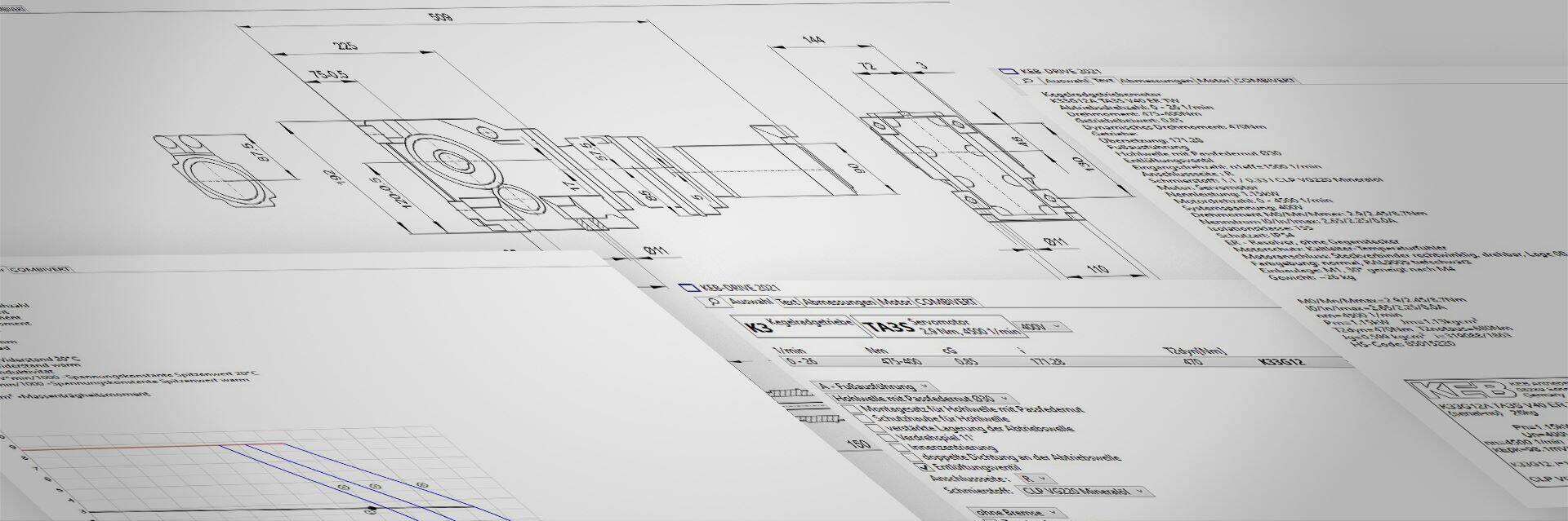 Screenshot der Konfigurationssoftware KEB-Drive 