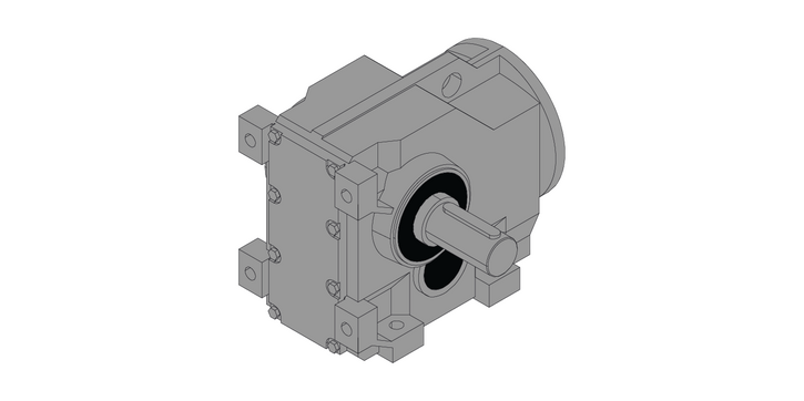 Foot-mounted version