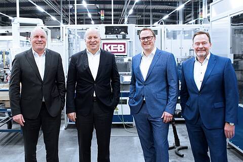 Gerald Müller with Thomas Brinkmann, Vittorio Tavella and Ralf Lutter