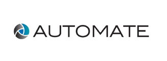 Logo of the Automate Fair in Detroit