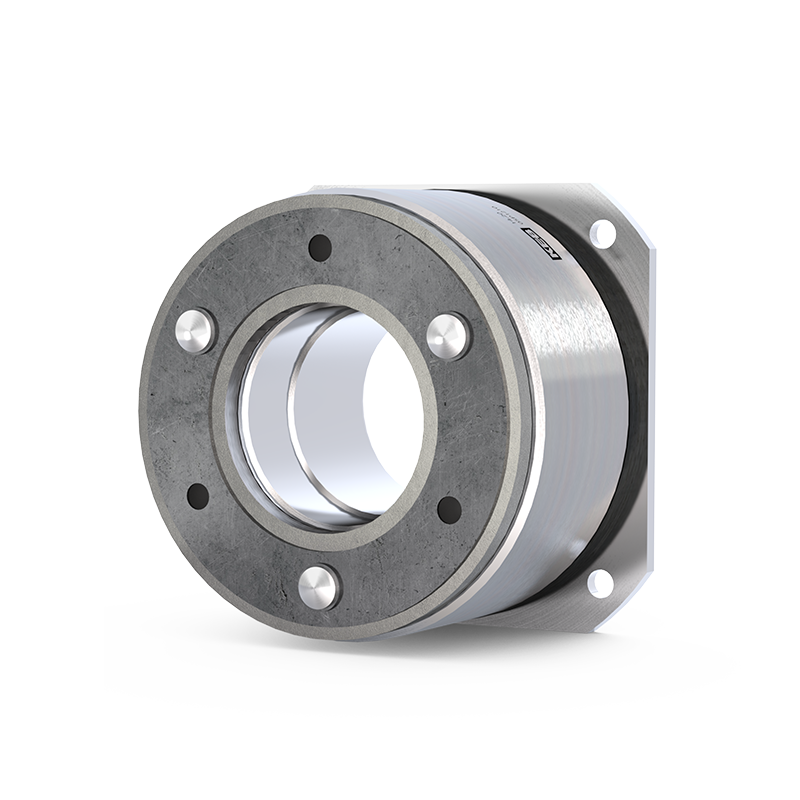 Close up of the permanent magnet brake COMBIPERM P1, developed and manufactured by KEB Automation